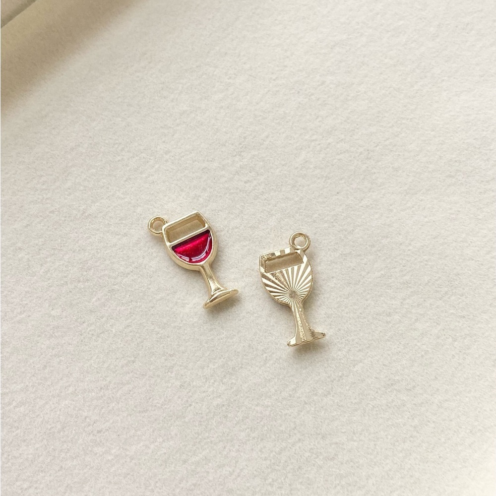 Wine Glass Charm